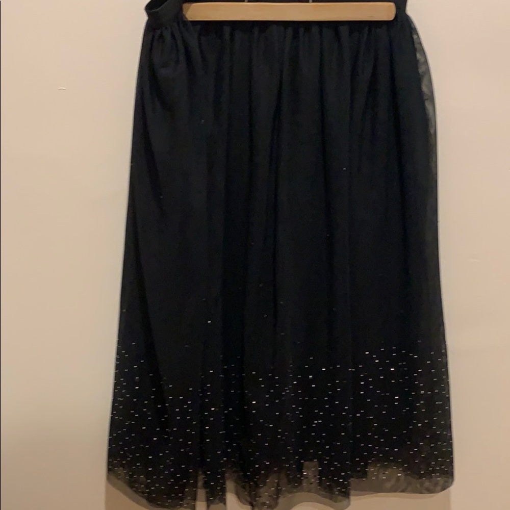 Black Tulle Skirt